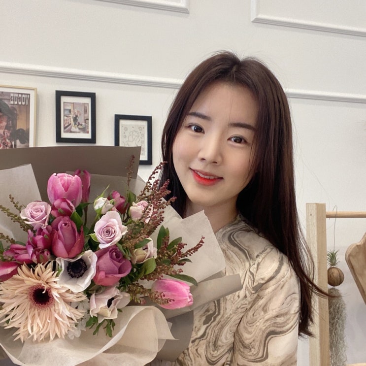  일산꽃집 꽃B :: 센스 넘치는 꽃다발선물