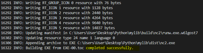  파이썬) pyinstaller 사용법 (exe 파일 만들기)