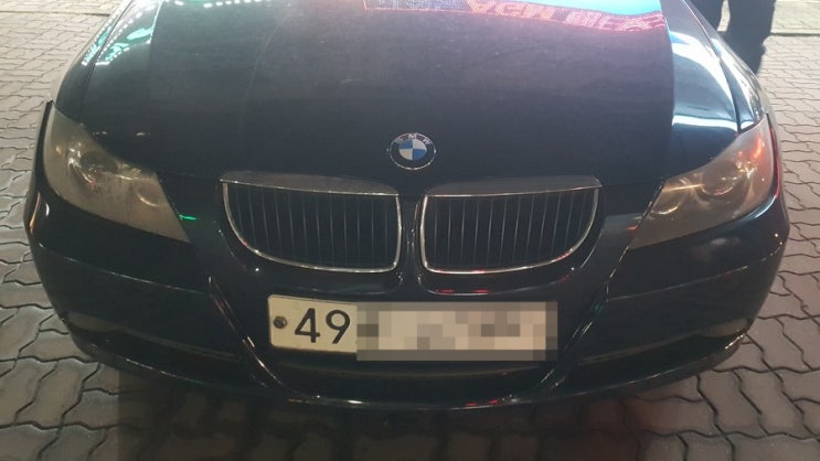  청주수입차밧데리 BMW E90 320I배터리 로케트정품 교체 코딩 넘버원