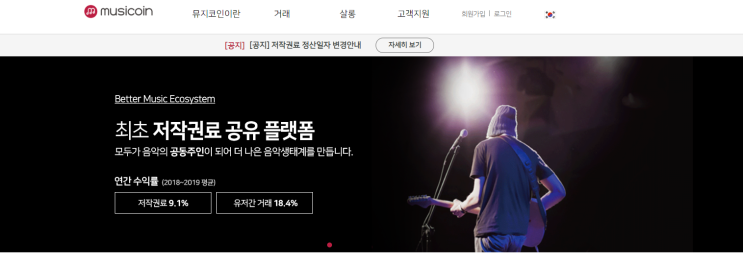  뮤직카우, 좋아하는 음악의 지분을 가지고 수익을 얻어보자