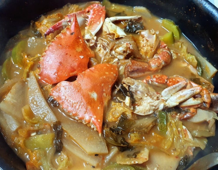오뚜기 생쫄면. 간장게장으로 게국지 쉽게 만들기 오뚜기 생쫄면. 간장게장으로 게국지 쉽게 만들기