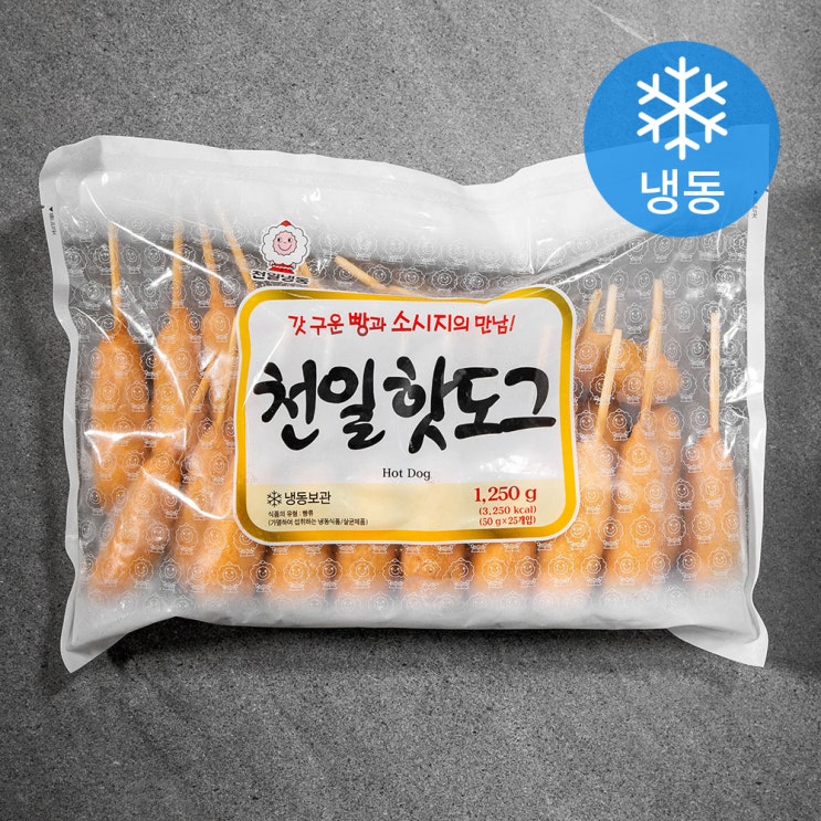 핫딜, 천일식품 천일핫도그 (냉동) 소개