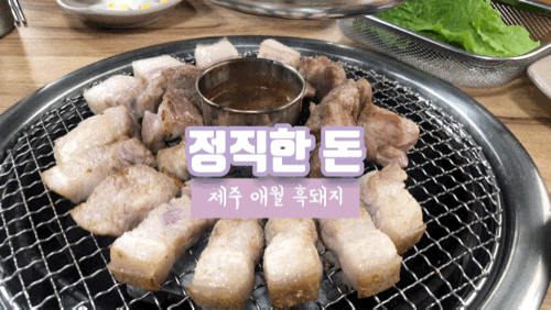 제주 애월 흑돼지 맛집 정직한돈 솔직하게 (+팁)