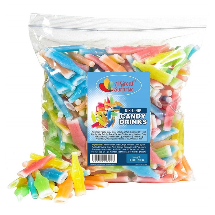   Nik L Nip 닉클립 왁스병 캔디 1360g 1개