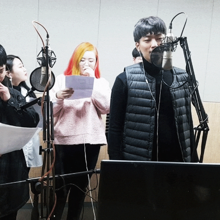  성우연기과 고려한다면 당연히 여기말곤 없죠!