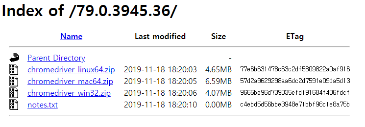 [Python 크롤러 / 오류해결] Message: 'chromedriver' executable needs to be in ...
