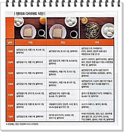 덴마크다이어트 식단 후기, 결혼준비성공