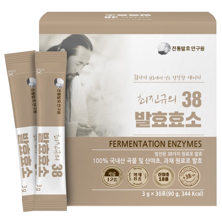  정은헬스케어 최진규의 38발효효소 3g 30개입