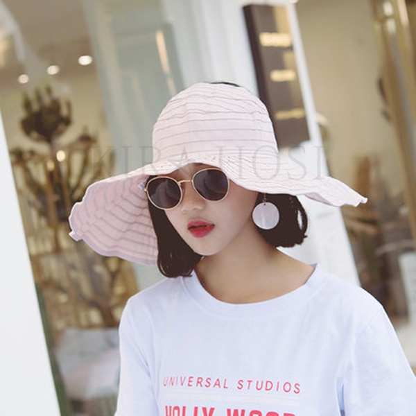 [대박특가 리뷰] kirahosi 여성 버킷햇 모자 자외선 차단 벙거지 썬캡 28호  스마트스트랩 증정 DIncgus