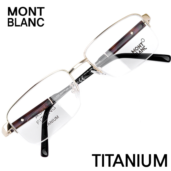  몽블랑 아시안핏 명품 티타늄 안경테 MB689D03256  MONTBLANC  트리시클로
