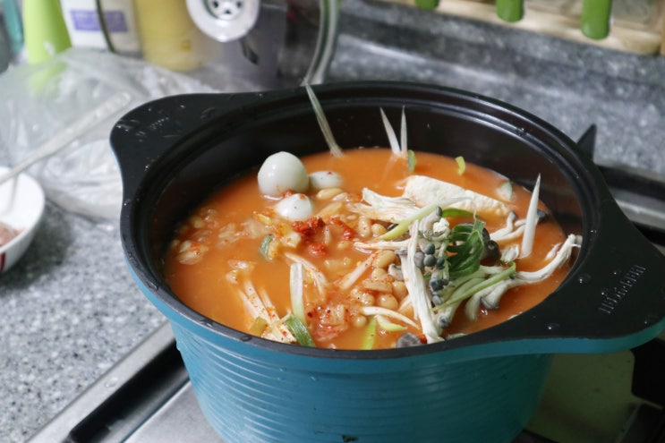  땅스부대찌개 배달의민족 배달 후기