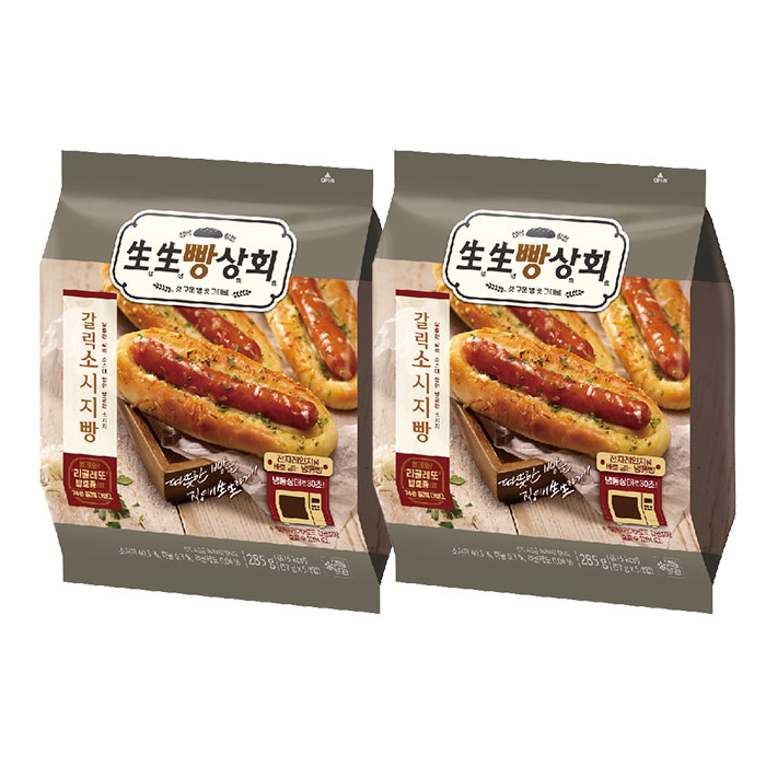  리뷰가 좋은 생생빵상회 갈릭 소시지빵(5개입)285gX1봉, 2봉, 285g 제품을 소개합니다!!