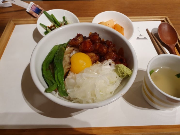 대창 덮밥으로 유명한 "단디",인천 롯데백화점에 상륙