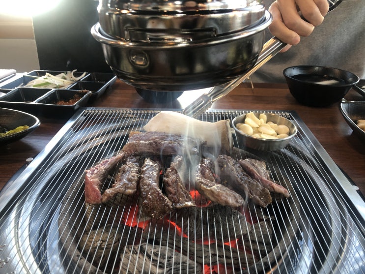 [경기/화성/동탄/동탄2] 황금참숯갈비살 소고기 맛집