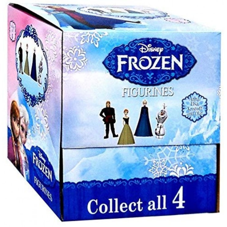 【가성비굿】Disney Frozen 3 "18 팩 팩 블라인드 팩 상자 포함 : Elsa Anna Olaf 및 Kristoff엄마와 아이가 좋아해요