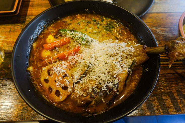  전포동 밥집 스스키노 카레스프 맛있다!