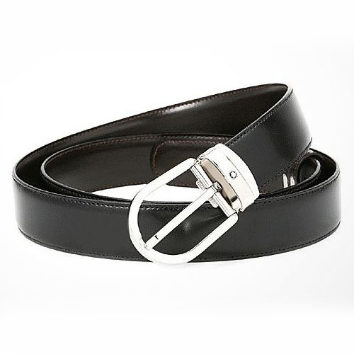  몽블랑 클래식 양면 명품 벨트 38157  Montblanc