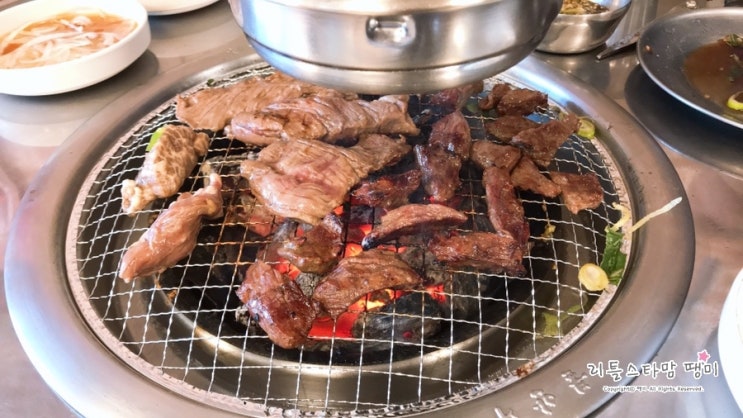  호원동맛집 망월사역 만원집 안창살이랑 돼지갈비가 존맛탱이어라~