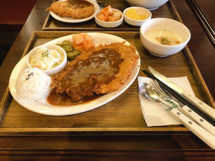  부암동맛집 :: 분위기도, 맛도 좋았던 부암동 돈가스