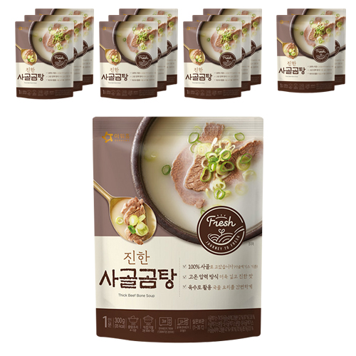  아워홈 진한 사골곰탕 즉석음식 300g 12개