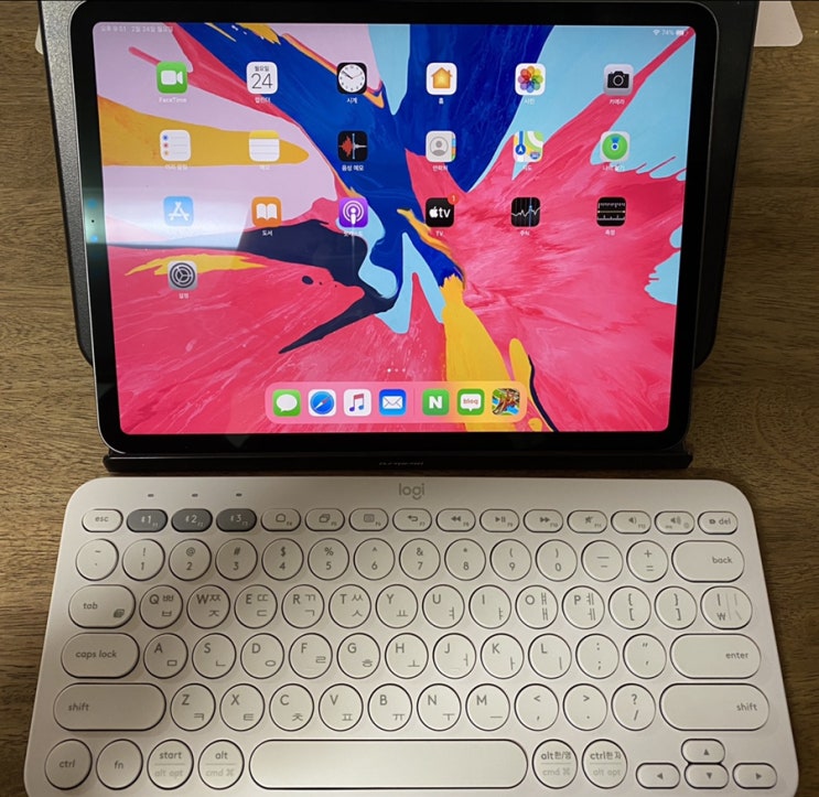  로지텍 K380 블루투스 키보드