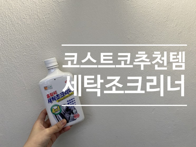  코스트코 홈워시 세탁조 크리너 추천해요! feat. 세탁조 청소법