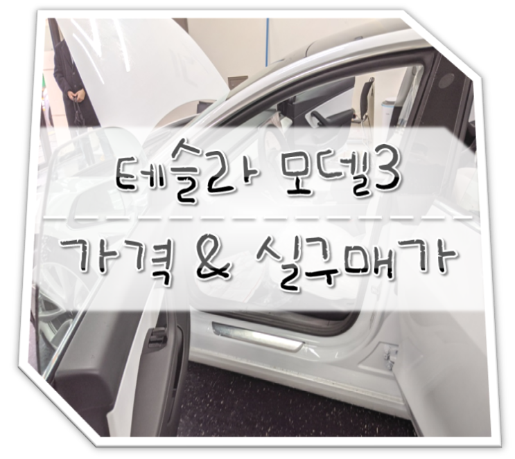  테슬라 모델3 가격 & 실구매가 안내