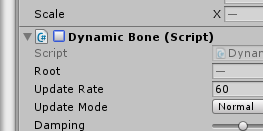 [Unity] Dynamic Bone을 응용해서 치마 뚫리지 않게 하기 : 네이버 블로그