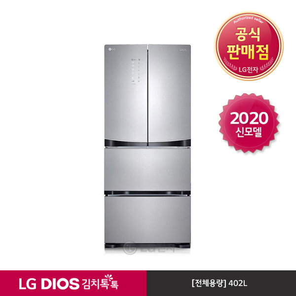  [탑4]LG전자 냉장고 샤인관련 -[신세계TV쇼핑][LG] DIOS 김치톡톡 스타리샤인 K419TS15E (402L), 폐가전수거있음