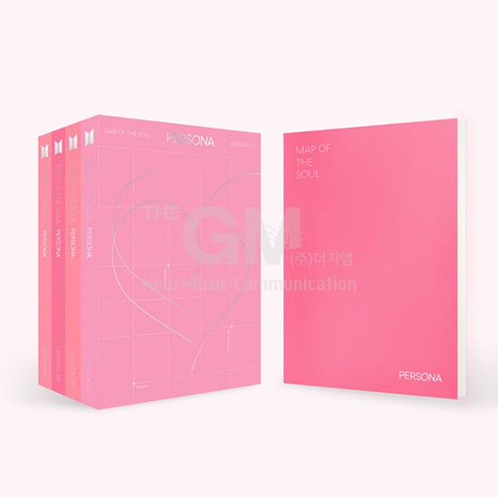  1CD방탄소년단BTSMAP OF THE SOULPERSONA네가지버젼세트상품
