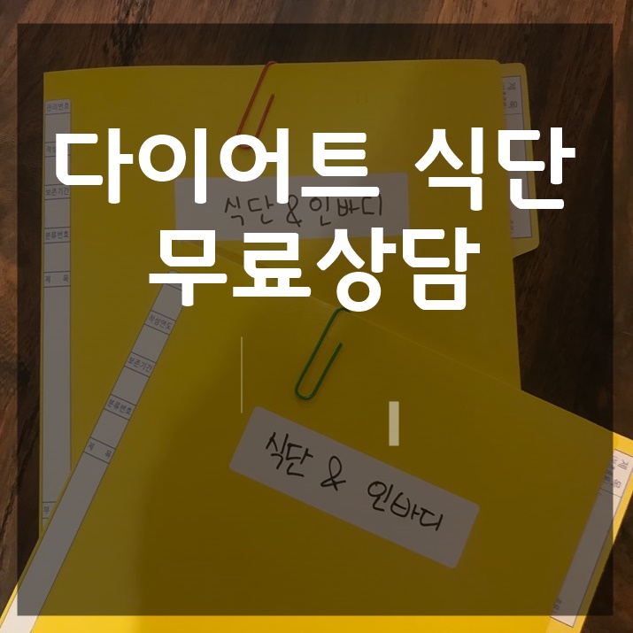  코로나때문에 운동 없는 다이어트, 100%식단관리 알려드려요