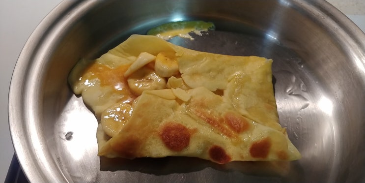  동남아음식 로티바나나 호떡믹스로 만들어보기