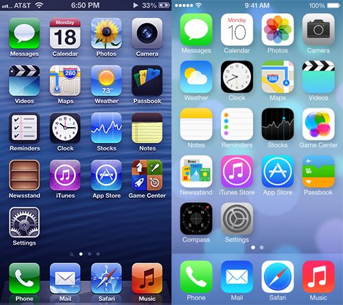  아이폰 iOS로 살펴보는 00~10년대 모바일 디자인 트렌드