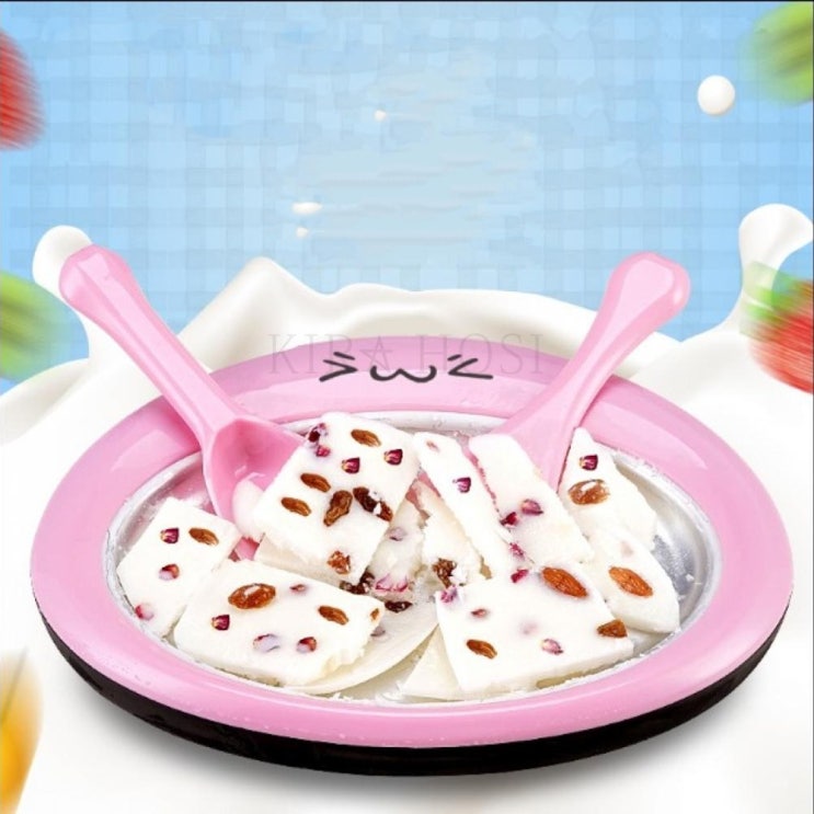 대박상품 kirahosi 가정용 소형 아이스크림 제조기 만들기 메이커 17 HD 7덧신 증정 AGy3lu22 핑크 확인해보세요~