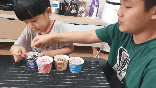  디핀다트 구슬 아이스크림 네이버 시리즈에서 사 먹고 쿠키 74 받았어요