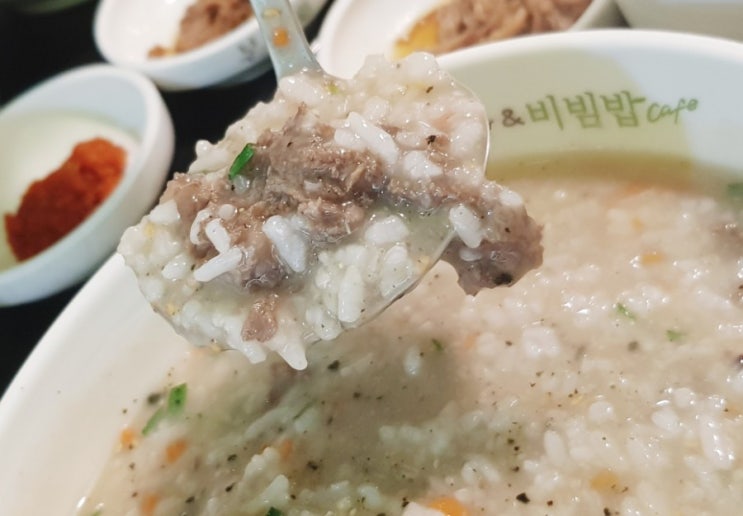  범계맛집 본죽&비빔밥 불낙죽 곤드레비빔밥 건강식으로 면역력키우기