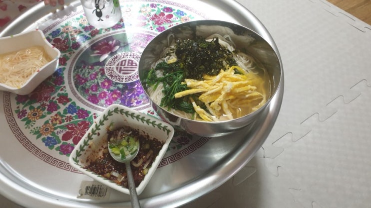 엄마표 잔치국수 만드는 방법