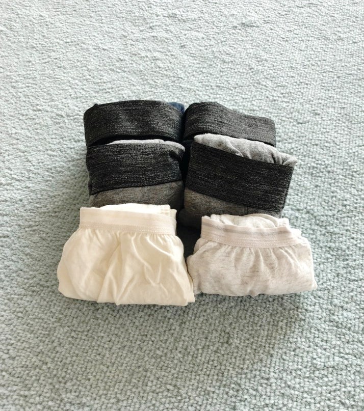 속옷 정리 : 삼각팬티, 남자 팬티 접는 법 알아보기!