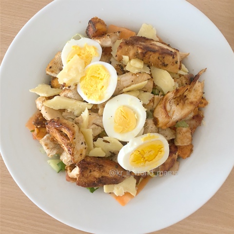  다이어트식단 식단조절음식 하루 야채 혹은 과일 5가지 맛있는 건강식 샐러드 만들기 아일월드파파-머피샐러드