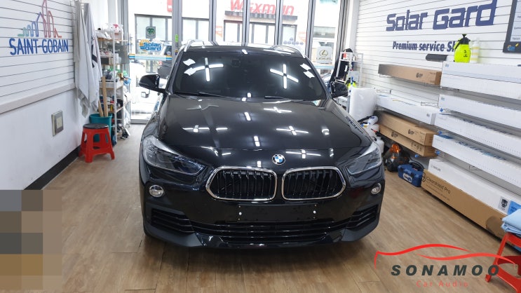  BMW X2 JY Z1 아틀란 네비 장착
