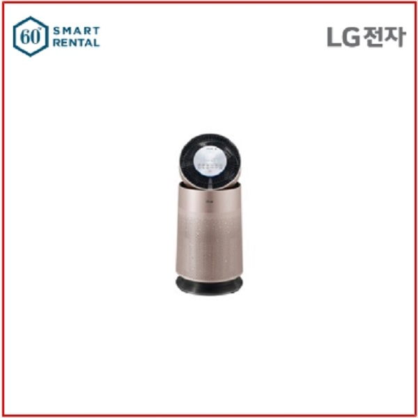 LG전자 스마트 LG퓨리케어 로멘틱로즈 19평형 공기청정기 360도 AS190DRFA