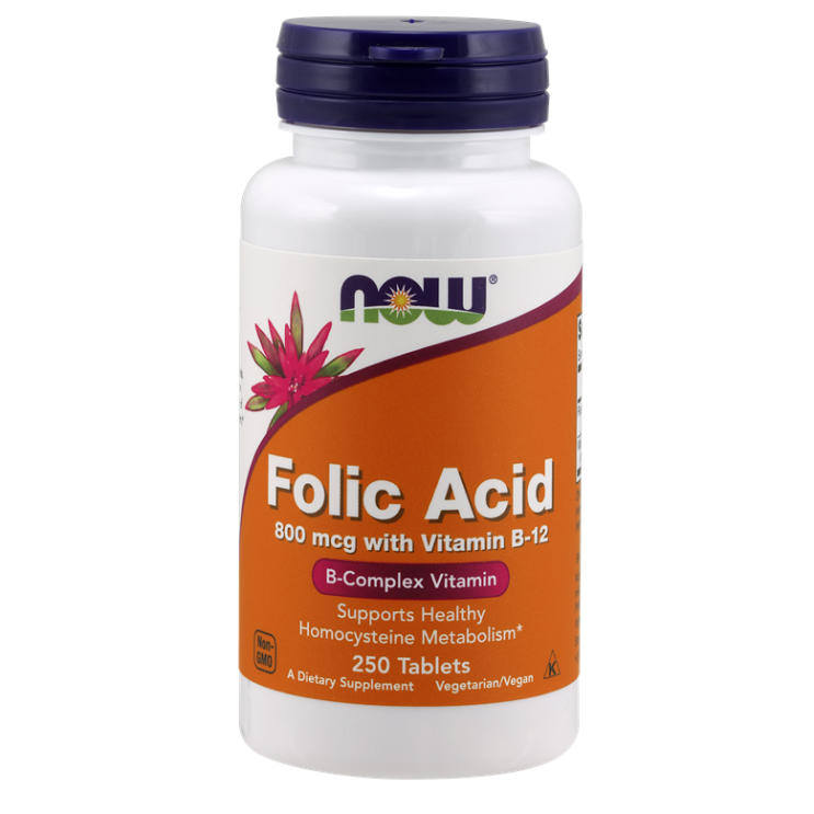  [42%할인] Now Foods 엽산 800mcg With 비타민 B-12 타블렛 추천