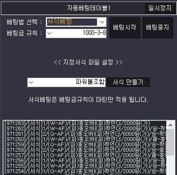  파워볼 오토프로그램 조합패턴을 활용한 시스템배팅 전략 노하우