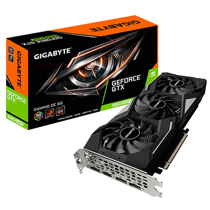  만족스러운 기가바이트 지포스 GTX 1660 SUPER Gaming OC D6 6GB 그래픽카드 GVN166SGAMING OC6GD  -311,810원-