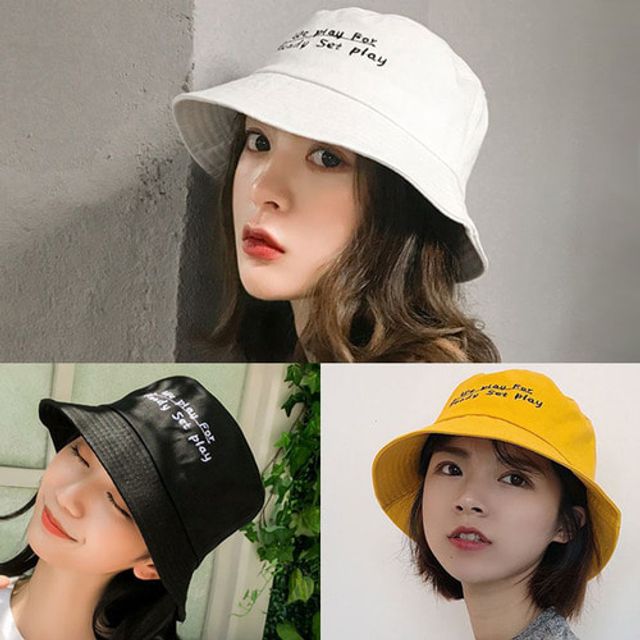  특별할인 제품 자수 면 벙거지S990셑플레이버킷햇 남여공용 벙거지모자 확인하고 결정하세요!