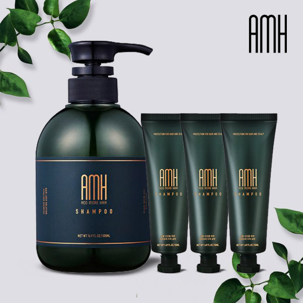  소문난 상품 AMH 탈모샴푸 500ml1개50ml3개 4개 650ml 보고 결정해도 늦지 않아요~