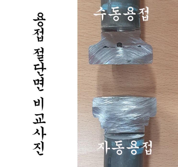  스터드볼트 잘못된 시공 예시와 스터드용접 수직 시공방법