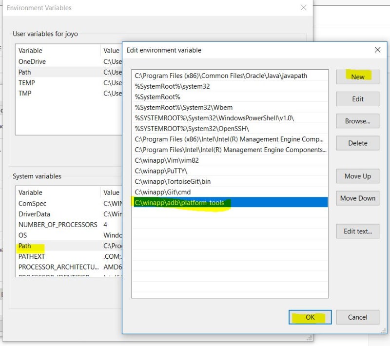 ADB(Android Debug Bridge) command-line tool 설치하기 : 네이버 블로그
