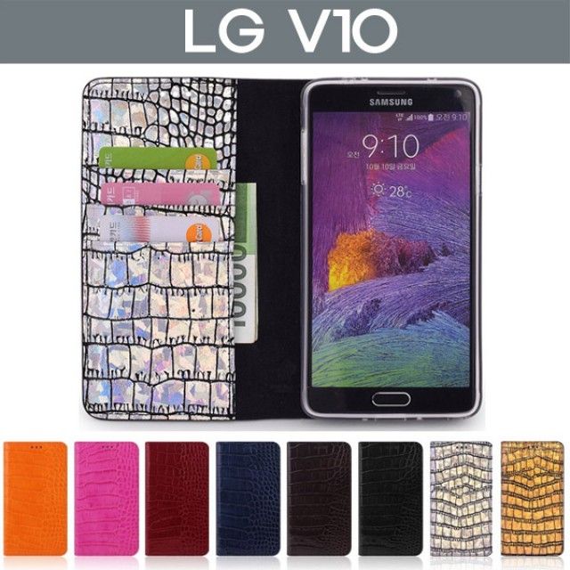 (품절예상)ksw45036 (주문제작) LG V10 테라 악어패턴 천연가죽 케이스 no915 LG-F600늦기전에 준비하세요 . 코로나19 / 대구 