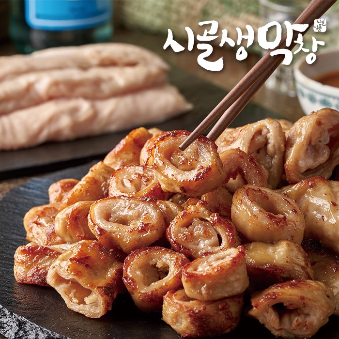  시골식품 시골생막창 막창 500g  소스 80g 1세트